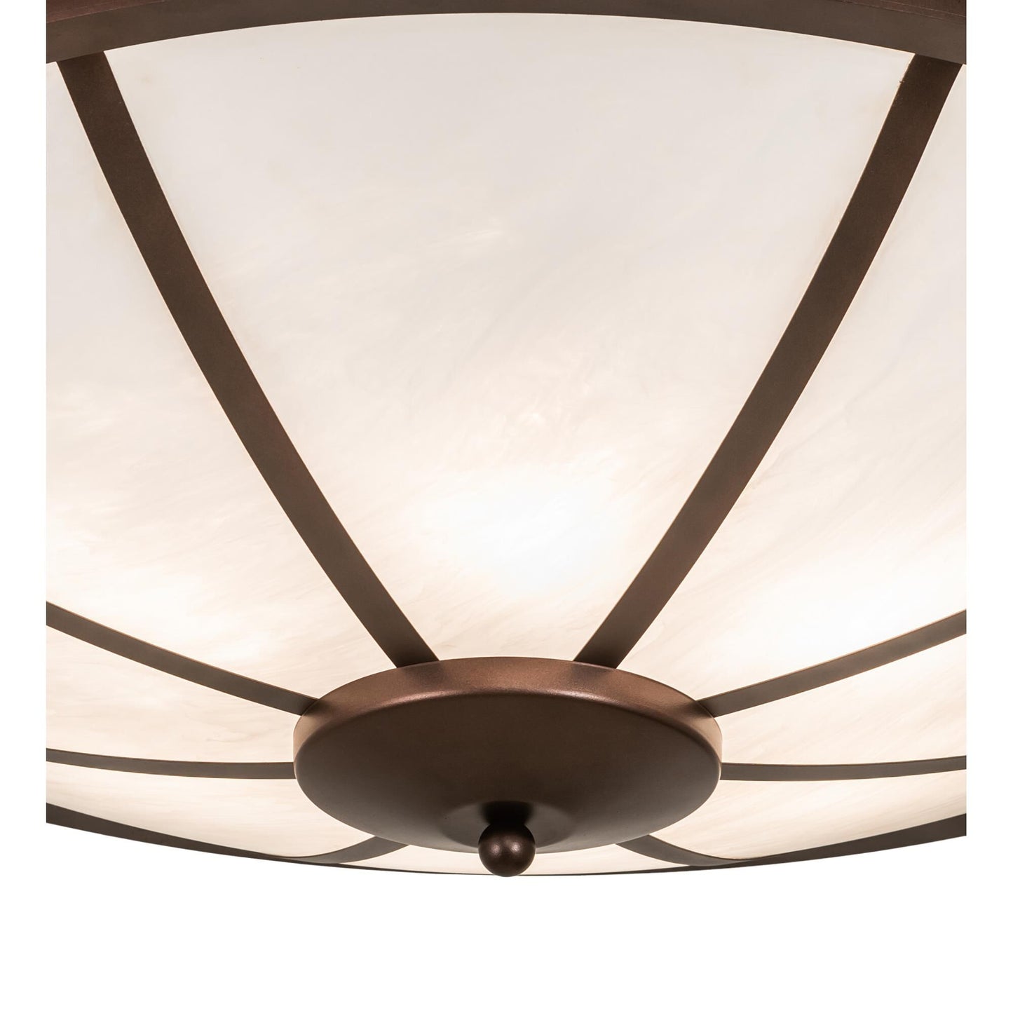 Meyda Lighting Commerce 36 Inch 6 Light Semi Flush Mount Cp780151