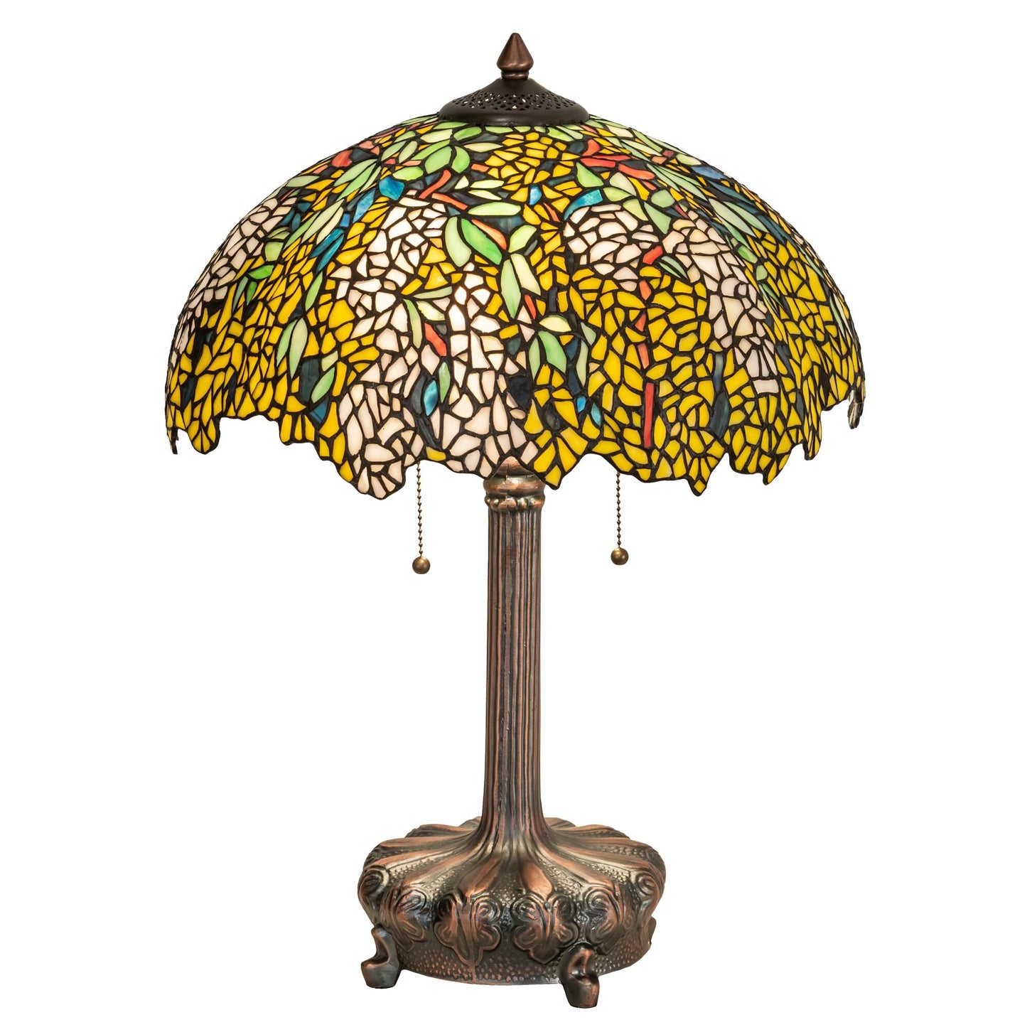 Meyda Lighting Tiffany Laburnum 23 Inch Table Lamp Cp780208