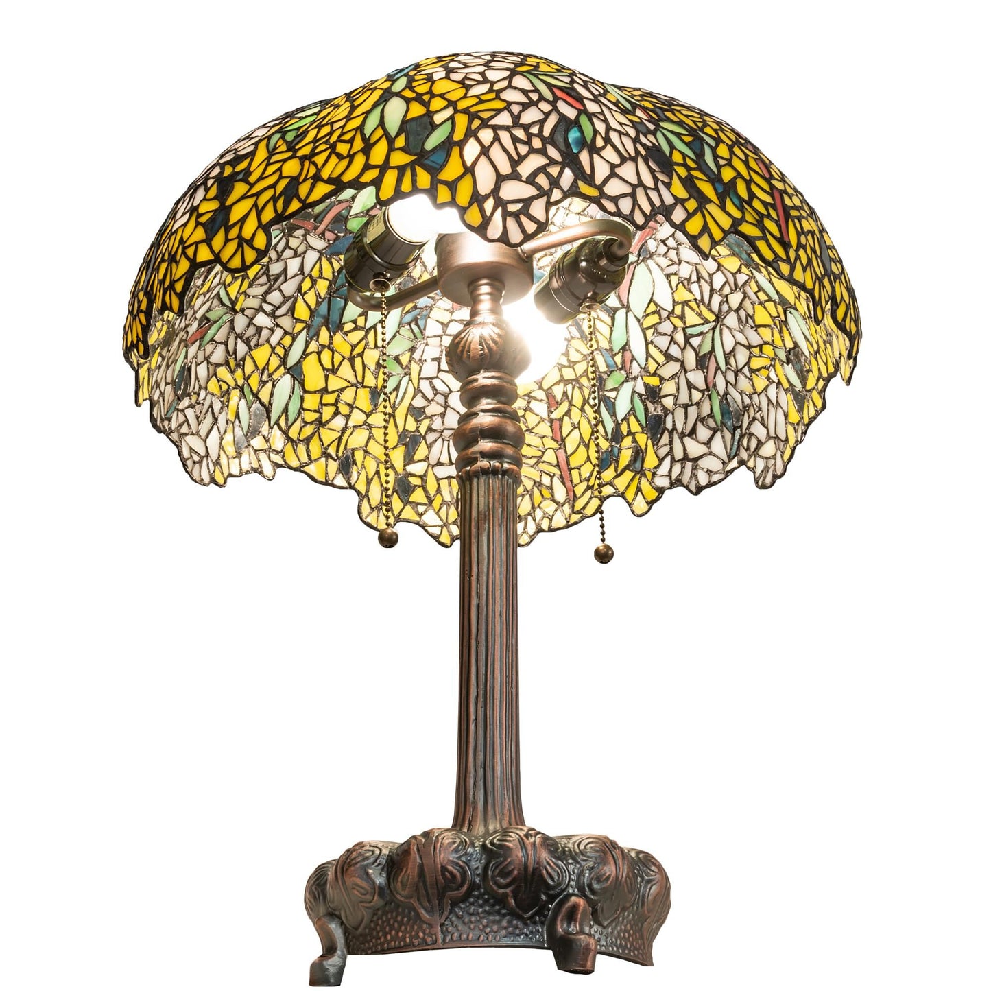 Meyda Lighting Tiffany Laburnum 23 Inch Table Lamp Cp780208