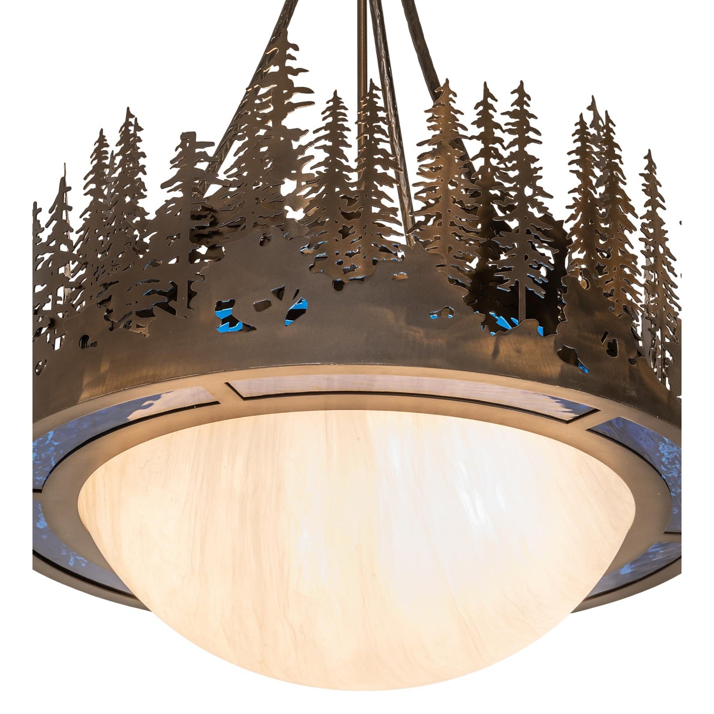 Meyda Lighting Tall Pines 26 Inch Large Pendant Cp780006