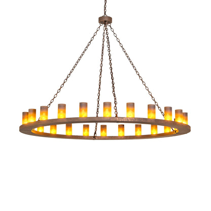 Meyda Lighting Loxley 72 Inch 24 Light Chandelier Cp779813