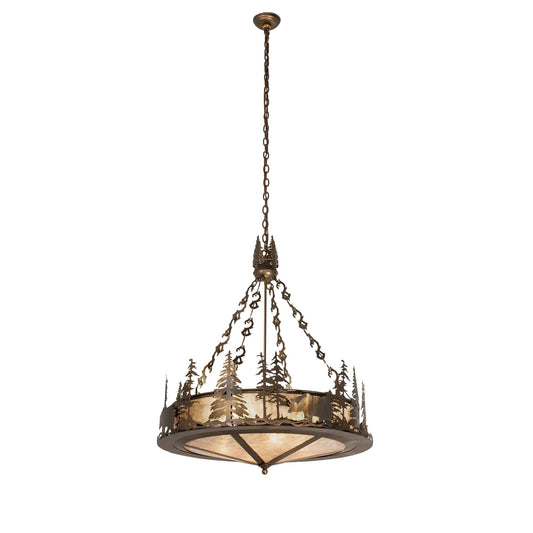 Meyda Lighting Bear At Lake 24 Inch Large Pendant Cp780008