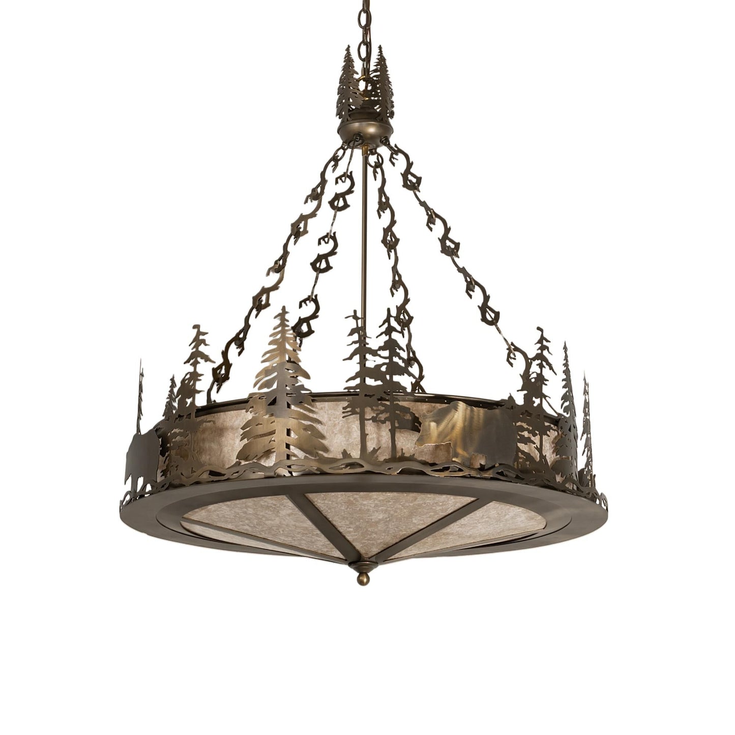 Meyda Lighting Bear At Lake 24 Inch Large Pendant Cp780008