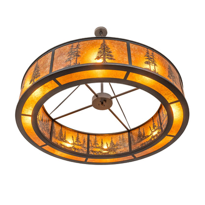 Meyda Lighting Tall Pines 62 Inch Large Pendant Cp780007