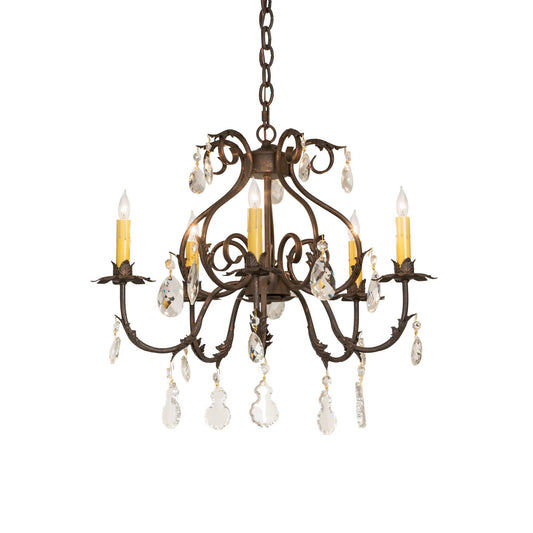 Meyda Lighting 24 Inch 5 Light Chandelier Cp780438