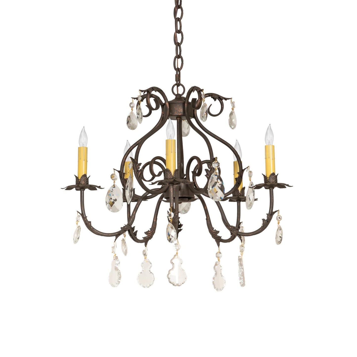 Meyda Lighting 24 Inch 5 Light Chandelier Cp780438