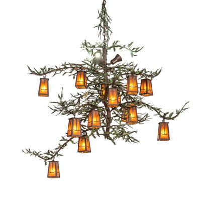 Meyda Lighting Pine Branch 62 Inch 15 Light Chandelier Cp779807