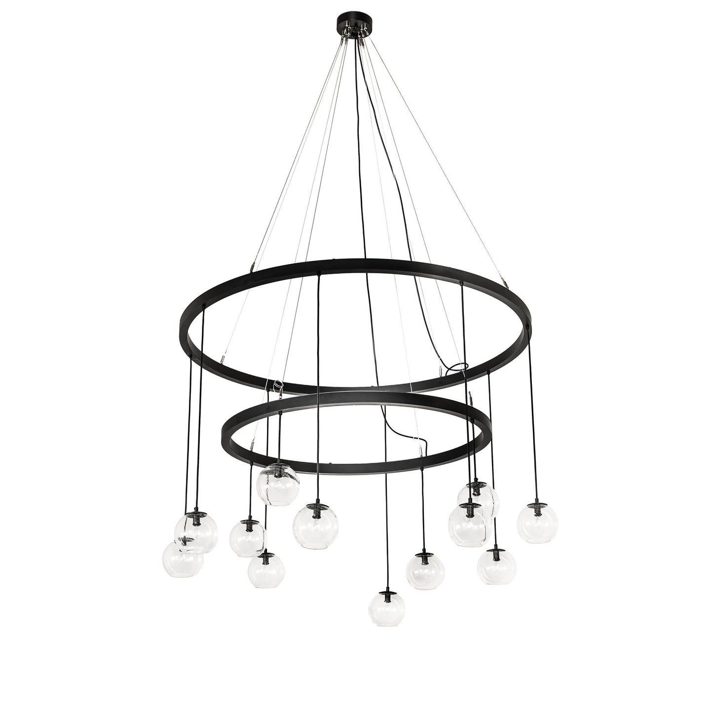 Meyda Lighting Bola 59 Inch 12 Light Led Chandelier Cp779846