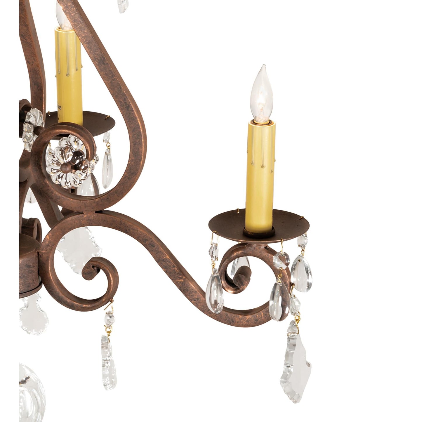 Meyda Lighting Adrianna 22 Inch 4 Light Mini Chandelier Cp780061