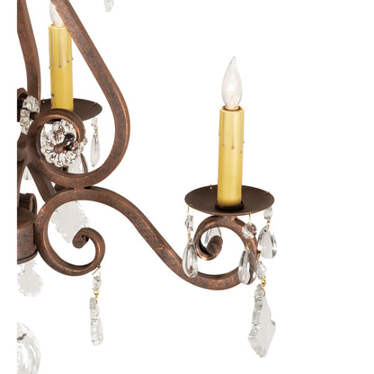 Meyda Lighting Adrianna 22 Inch 4 Light Mini Chandelier Cp780061