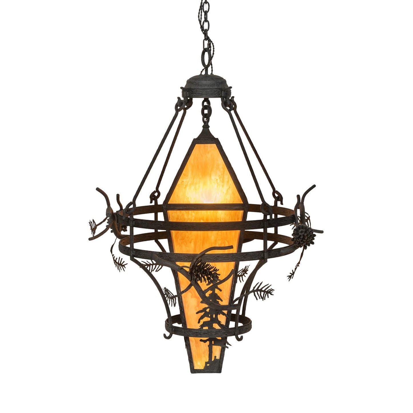 Meyda Lighting Lone Pine 36 Inch Led Large Pendant Cp780020