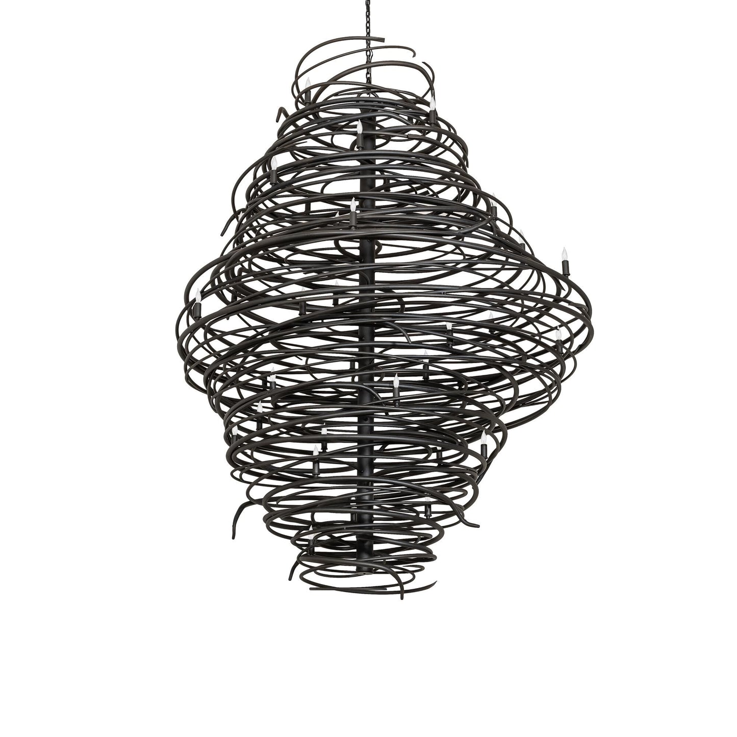 Meyda Lighting Cyclone 64 Inch 36 Light Led Chandelier Cp779843