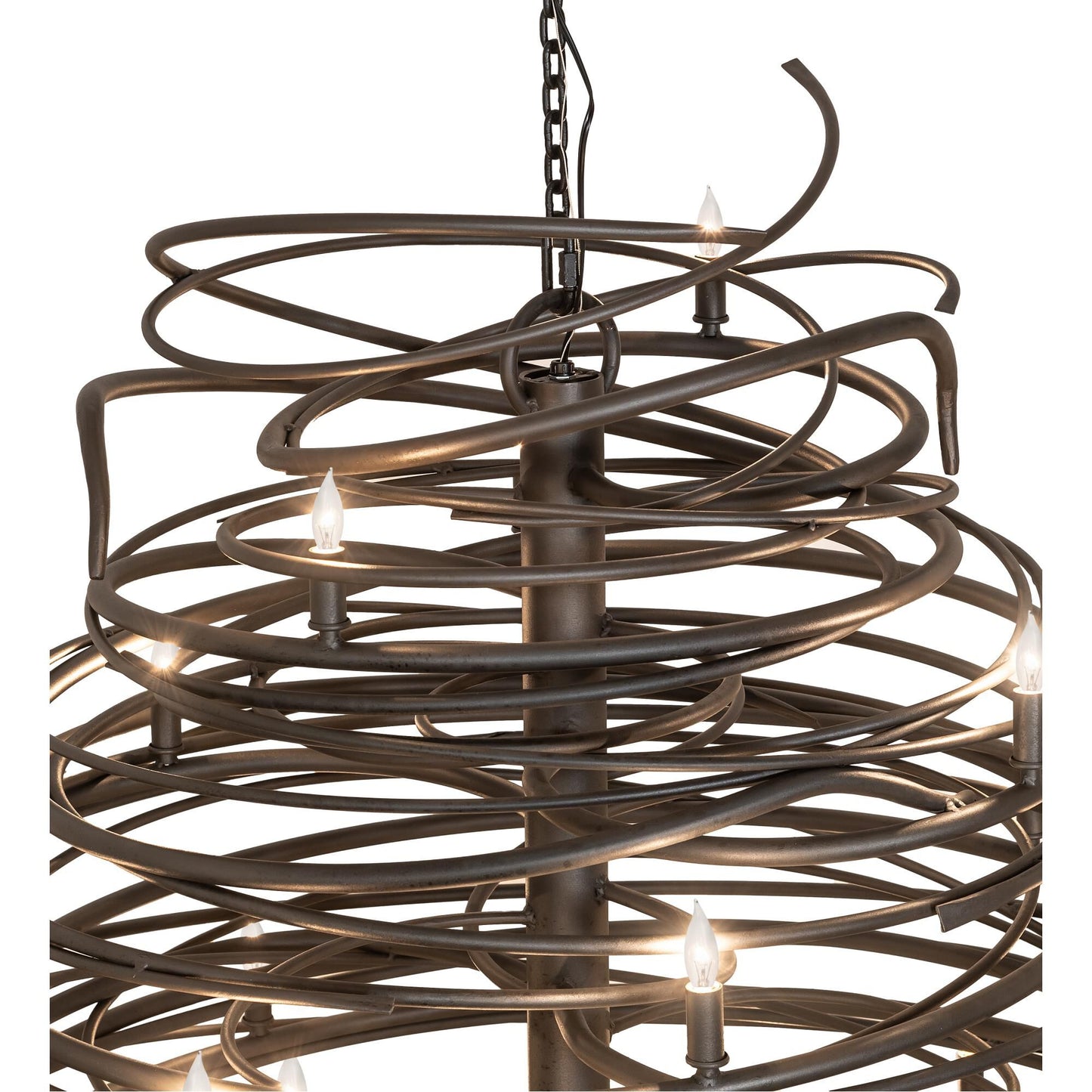 Meyda Lighting Cyclone 64 Inch 36 Light Led Chandelier Cp779843