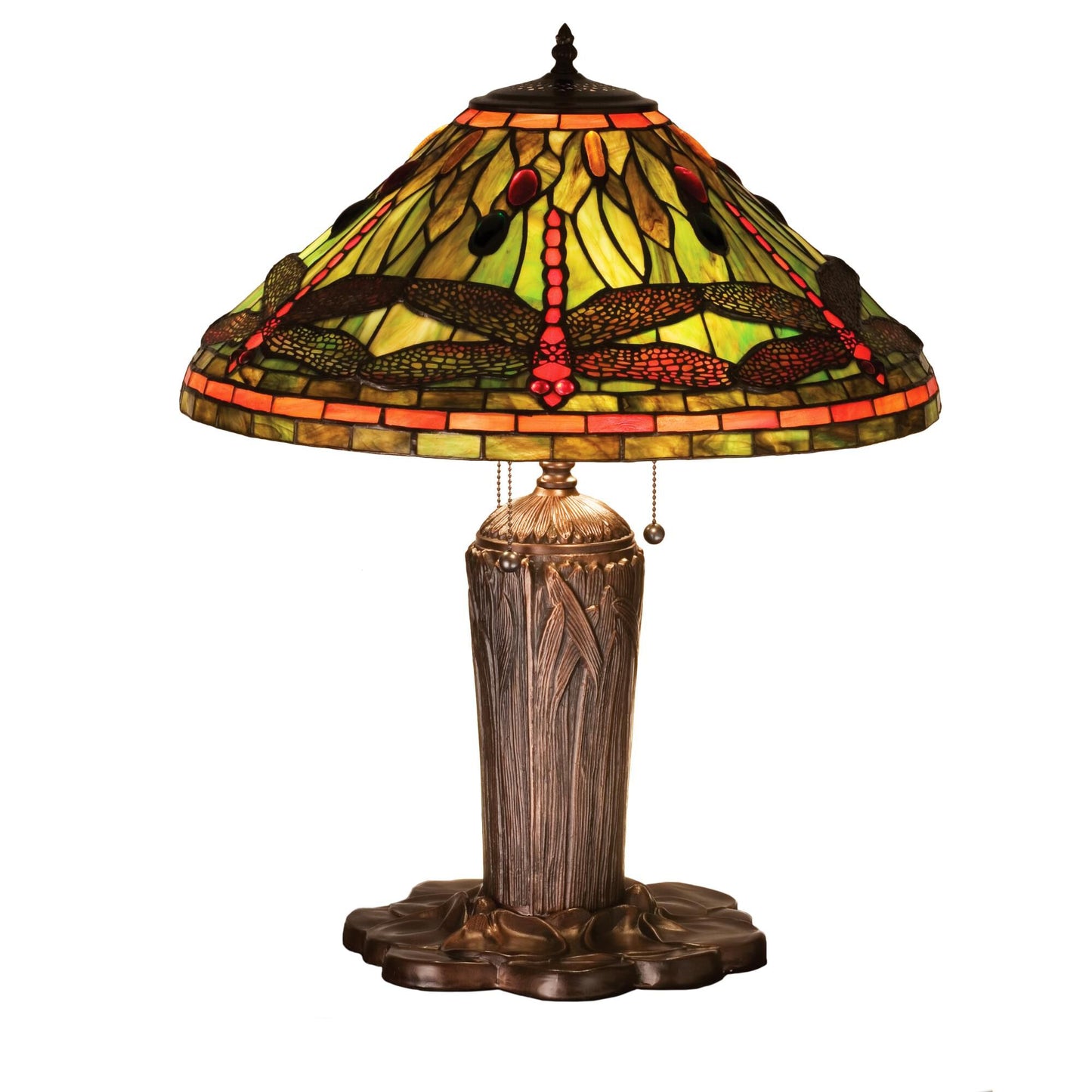 Meyda Lighting Tiffany Dragonfly 25 Inch Table Lamp Cp188535