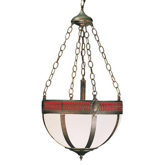 Meyda Lighting Gothic Basket 16 Inch Large Pendant Cp41646