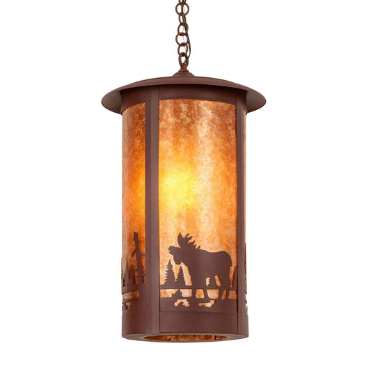 Meyda Lighting Fulton Moose Creek 15 Inch Large Pendant Cp43777