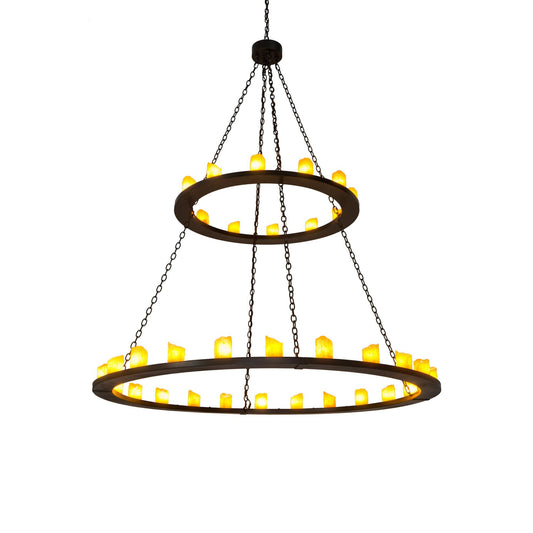 Meyda Lighting Loxley 72 Inch 36 Light Chandelier Cp44503