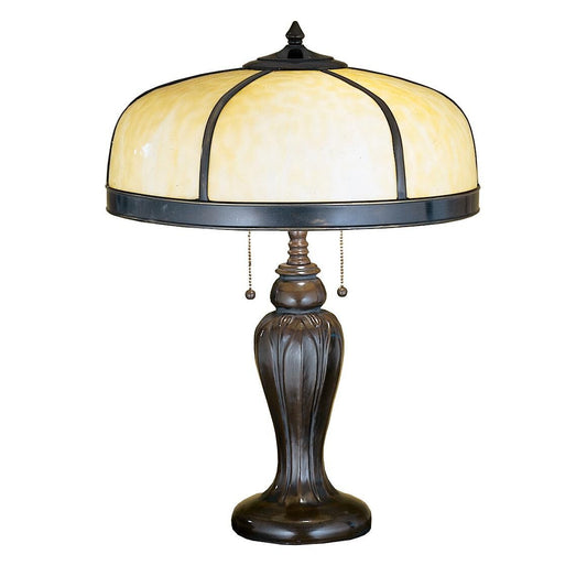 Meyda Lighting Arts And Crafts Dome 25 Inch Table Lamp Cp189045