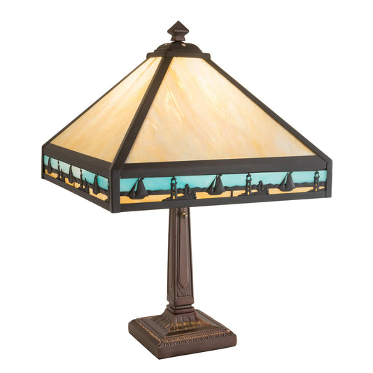 Meyda Lighting Sailboat Mission 22 Inch Table Lamp Cp189052