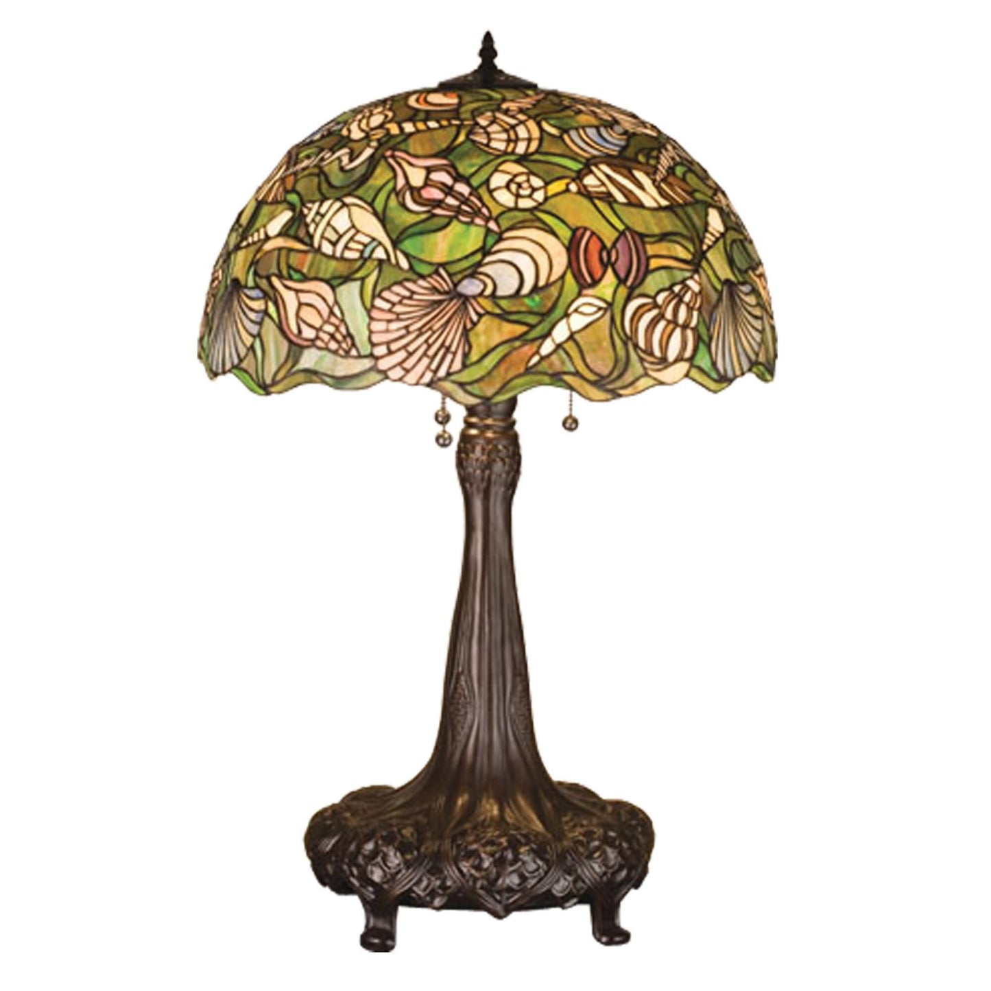 Meyda Lighting Seashell 31 Inch Table Lamp Cp190246