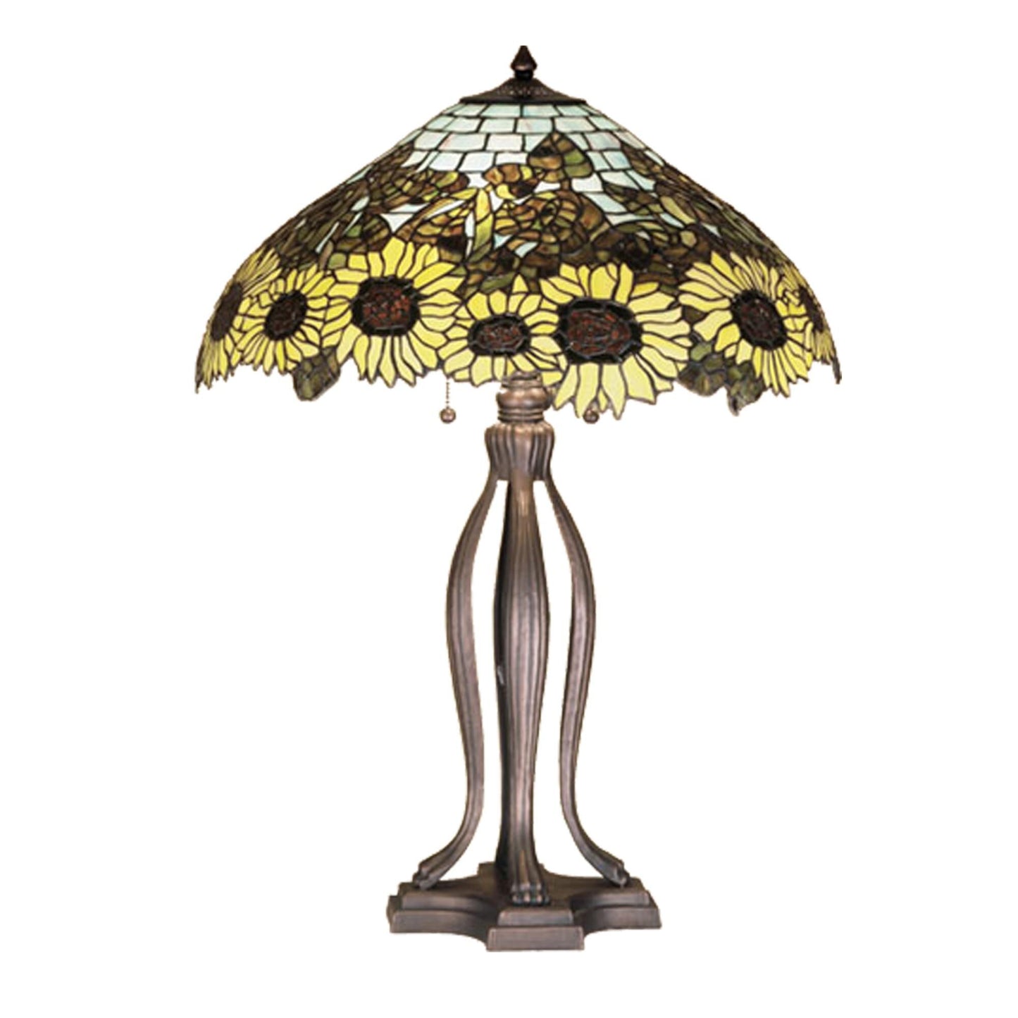 Meyda Lighting Wild Sunflower 30 Inch Table Lamp Cp190268