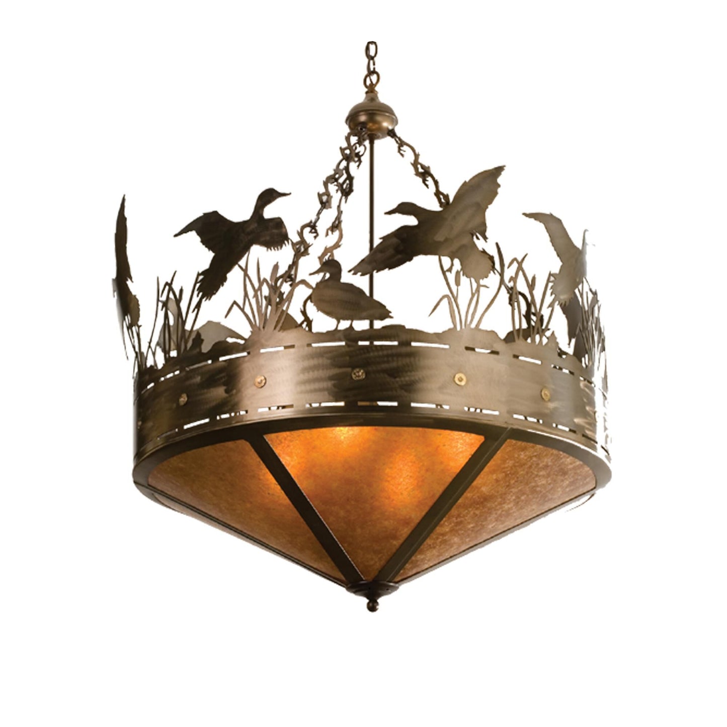 Meyda Lighting Ducks In Flight 48 Inch Large Pendant Cp74621