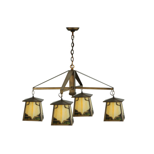 Meyda Lighting Kirkpatrick 41 Inch 4 Light Chandelier Cp77269