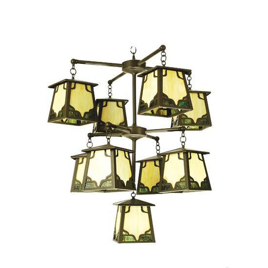 Meyda Lighting Kirkpatrick Stillwater 36 Inch 9 Light Chandelier Cp78224