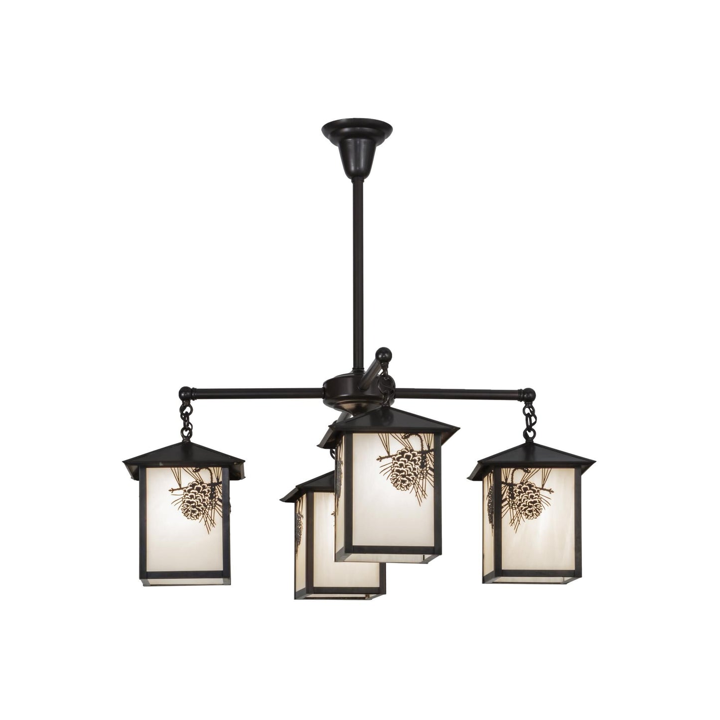 Meyda Lighting 32 Inch 4 Light Chandelier Cp252803