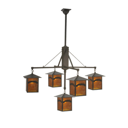 Meyda Lighting Seneca Mountain View 37 Inch 5 Light Chandelier Cp88298