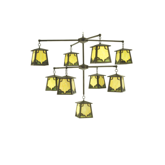 Meyda Lighting Kirkpatrick 55 Inch 9 Light Chandelier Cp91034