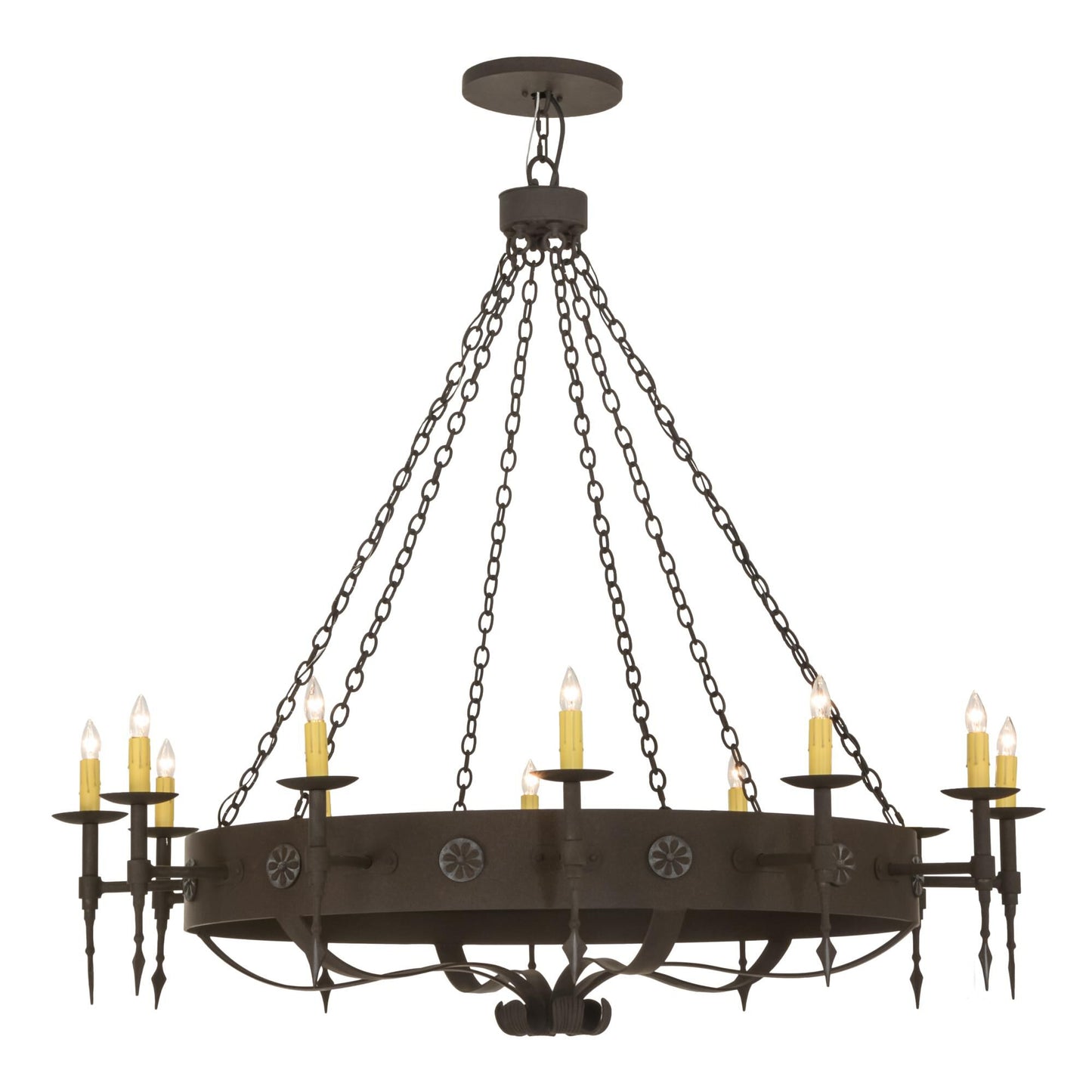 Meyda Lighting Warwick 66 Inch 12 Light Chandelier Cp93065