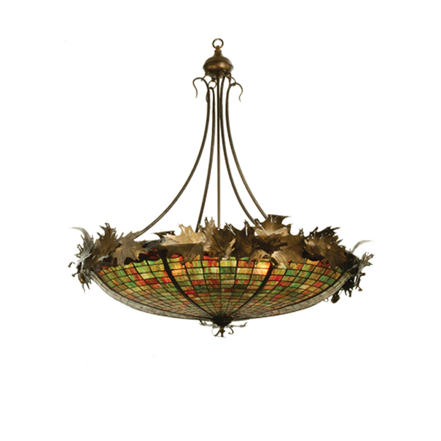 Meyda Lighting Greenbriar Oak 52 Inch Large Pendant Cp93550