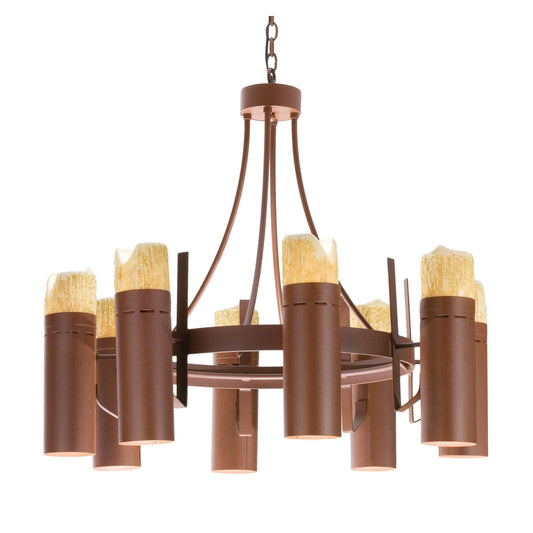 Meyda Lighting Candle Drop 36 Inch 8 Light Chandelier Cp93659