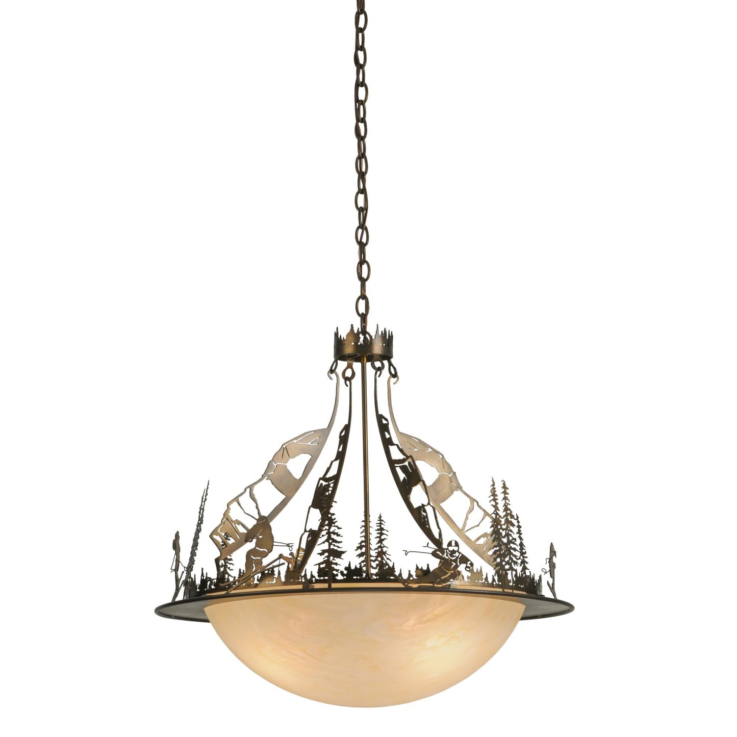 Meyda Lighting Skier 30 Inch Large Pendant Cp97153