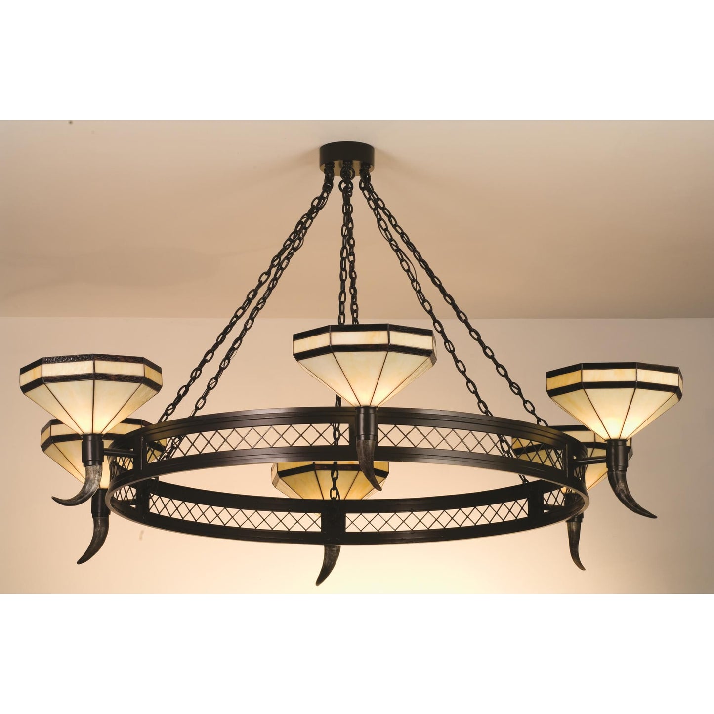 Meyda Lighting Top Ridge 72 Inch 6 Light Chandelier Cp98341