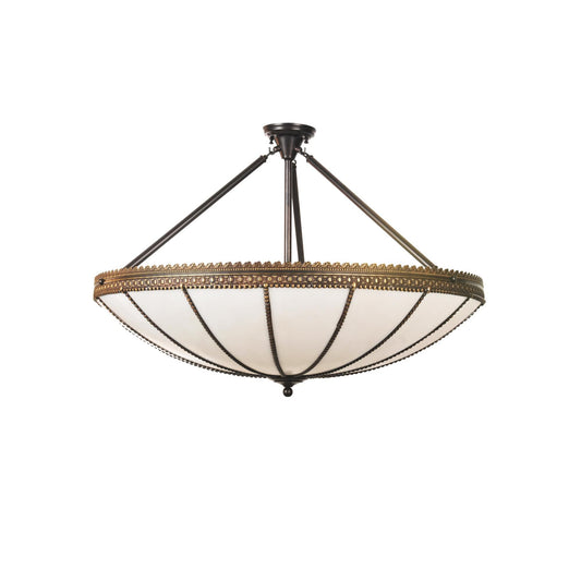 Meyda Lighting Shansky 37 Inch 4 Light Semi Flush Mount Cp98385