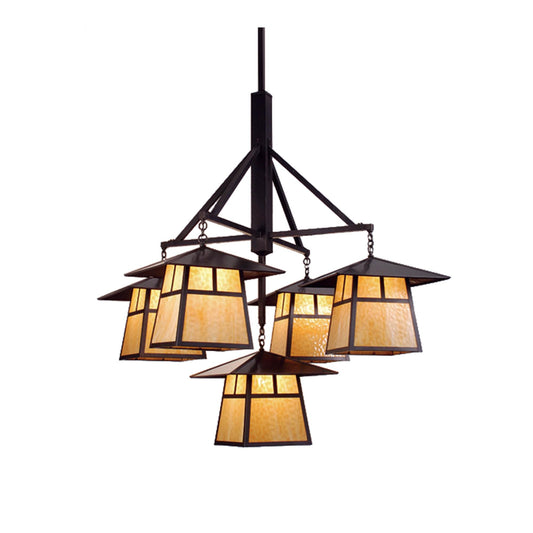 Meyda Lighting Stillwater T Mission 61 Inch 5 Light Chandelier Cp102337