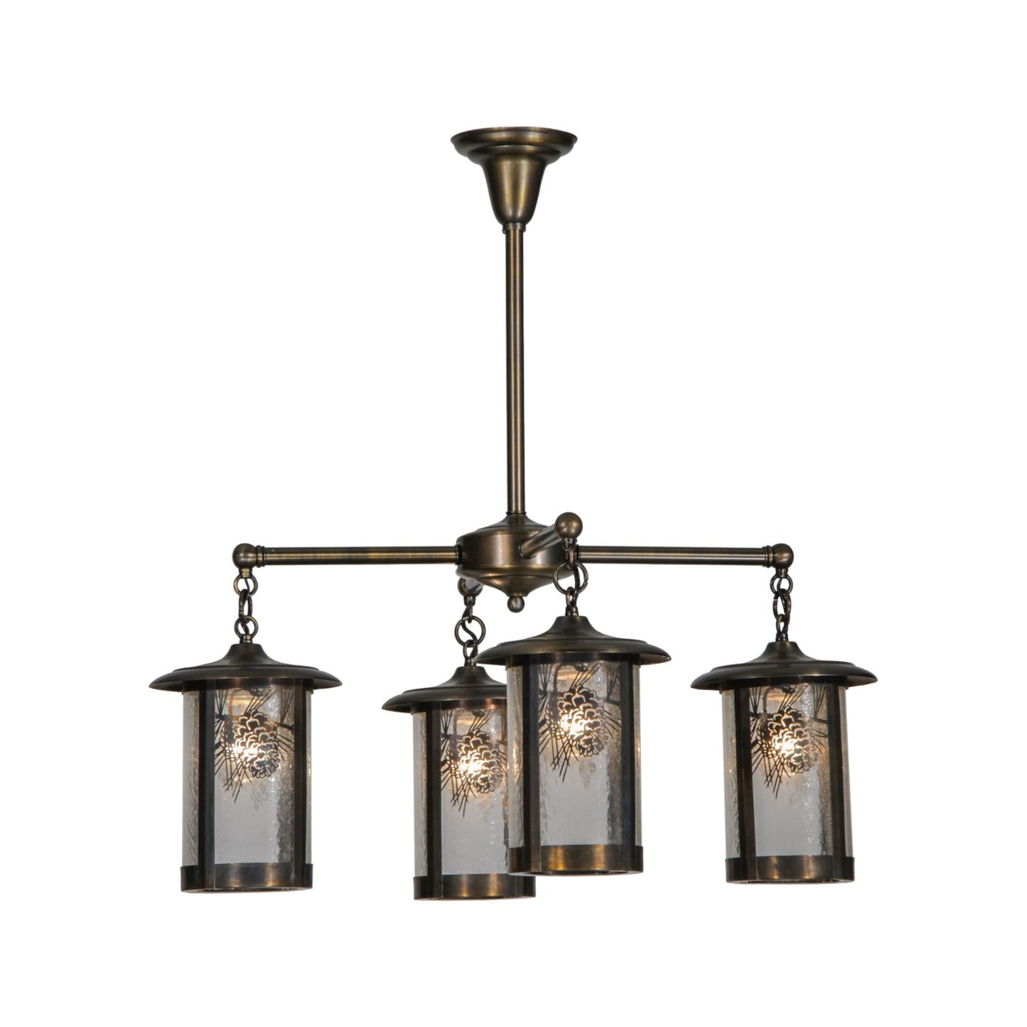 Meyda Lighting 30 Inch 4 Light Chandelier Cp252925