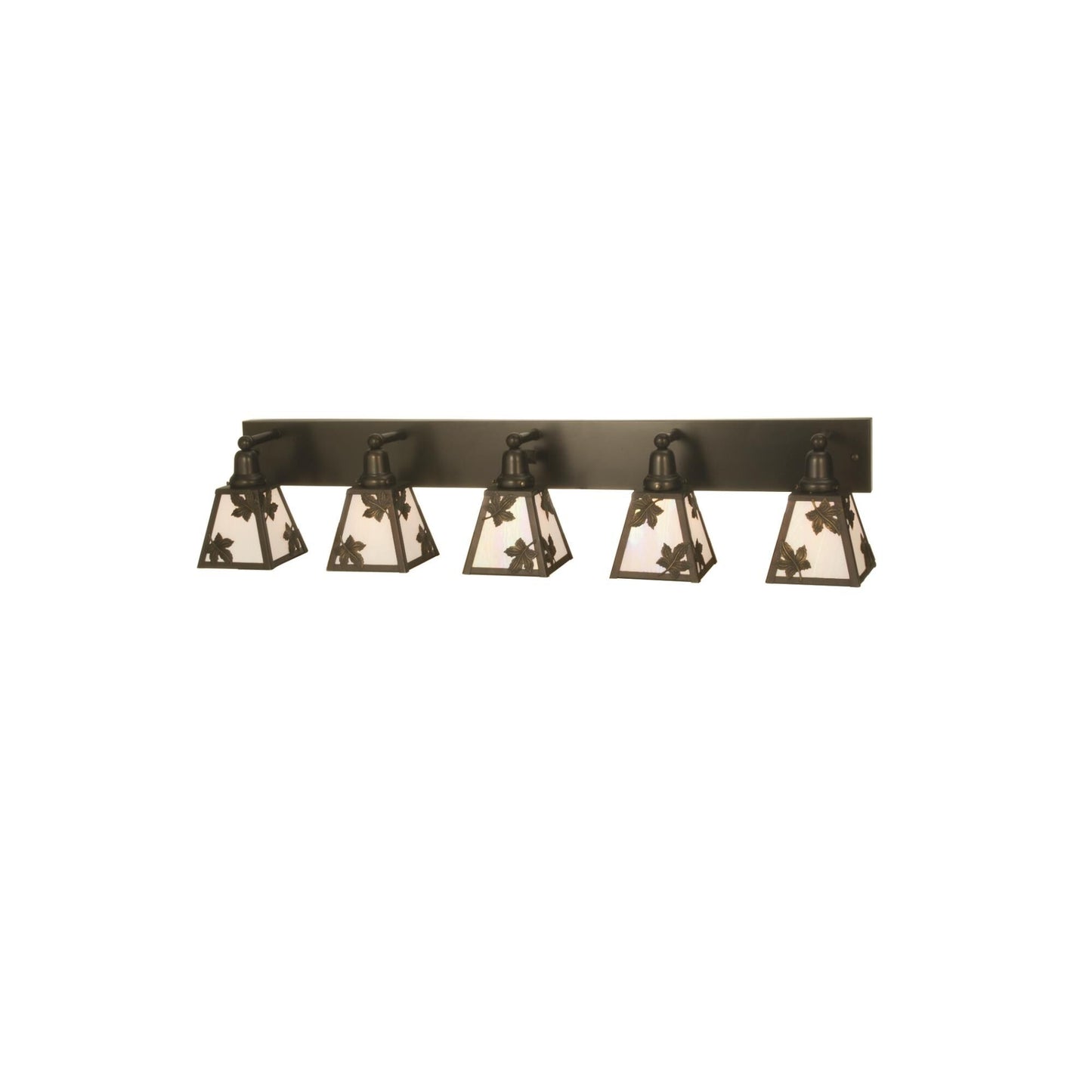 Meyda Lighting Maple Leaf 48 Inch 5 Light Bath Vanity Light Cp104480