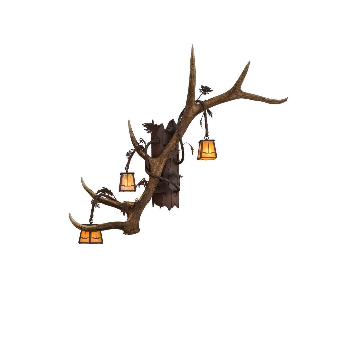 Meyda Lighting Antlers Elk 46 Inch Wall Sconce Cp105390