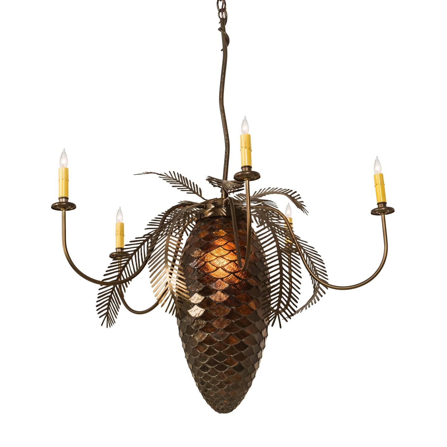 Meyda Lighting Pinecone 36 Inch Chandelier Cp119716