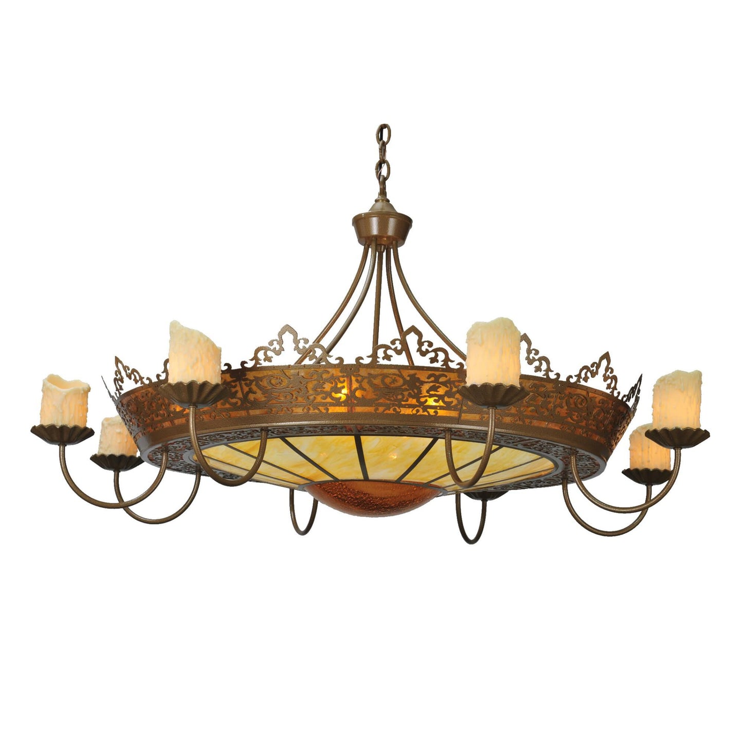 Meyda Lighting Stanley 47 Inch 12 Light Chandelier Cp120420