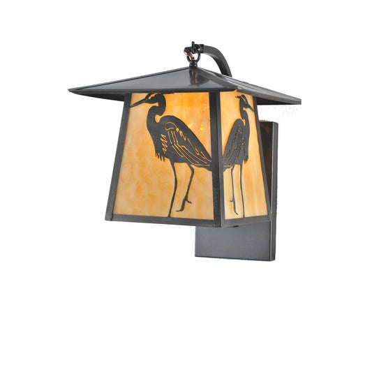 Meyda Lighting Stillwater Heron 15 Inch Wall Sconce Cp120486