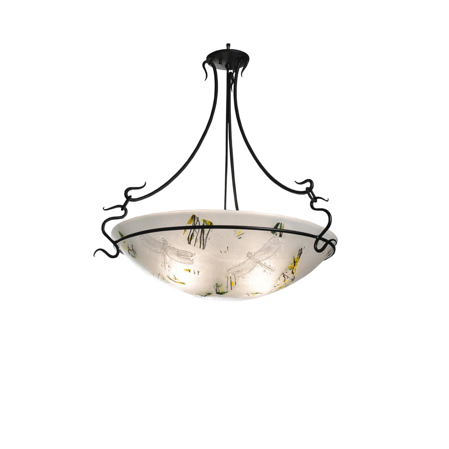 Meyda Lighting Bel Volo 30 Inch 3 Light Semi Flush Mount Cp120585