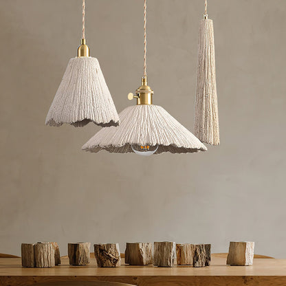 Microcement Ceiling light fitting Pendant Lamp