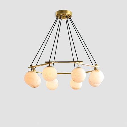 Miira Alabaster Ceiling fixture Chandelier