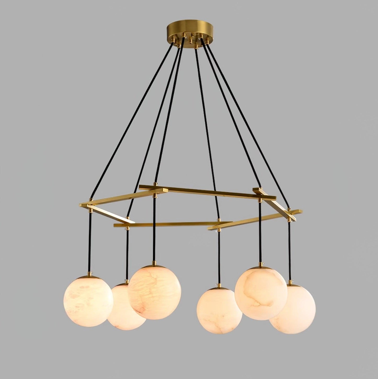 Miira Alabaster Ceiling fixture Chandelier