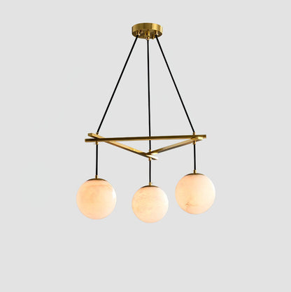 Miira Alabaster Ceiling fixture Chandelier