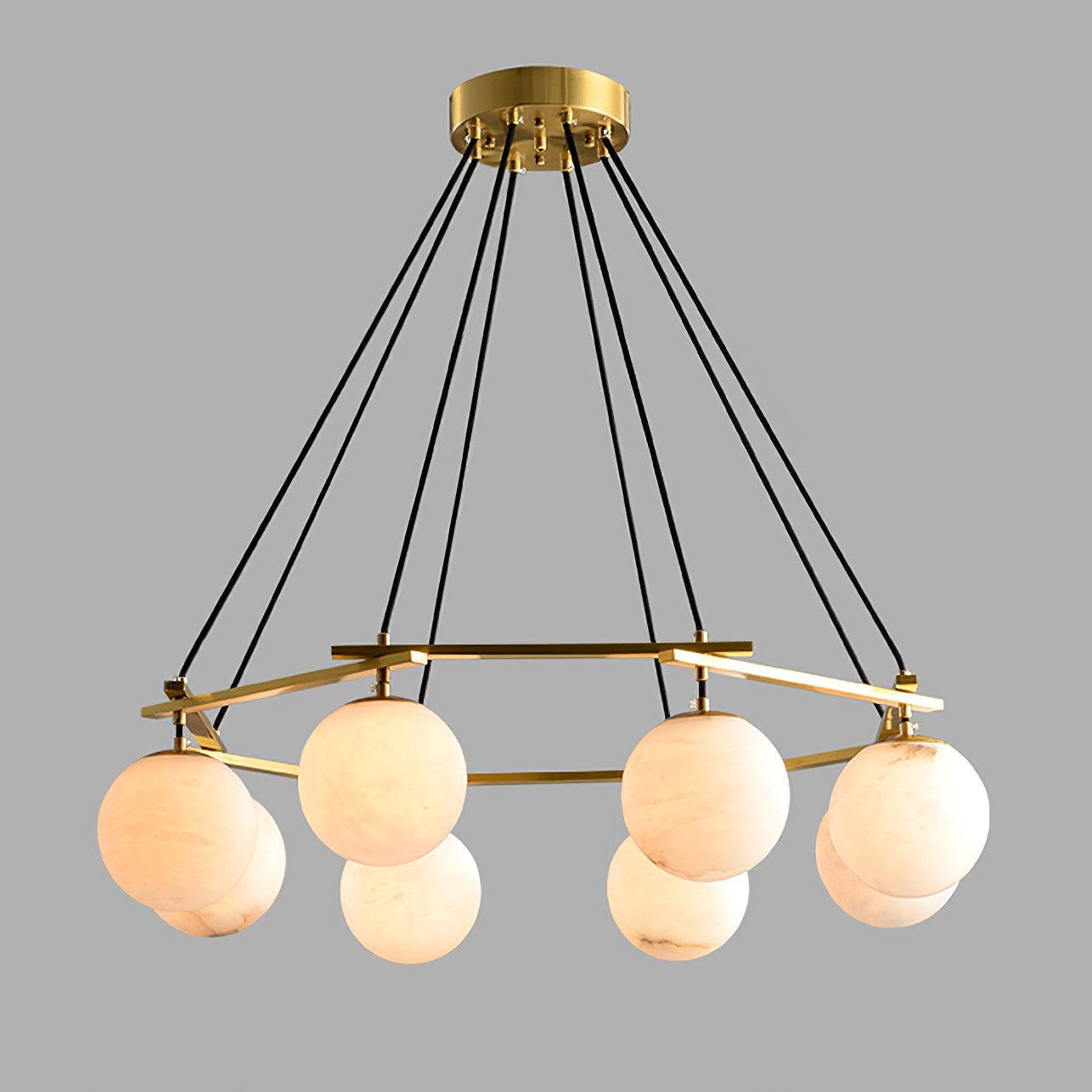 Miira Alabaster Ceiling fixture Chandelier